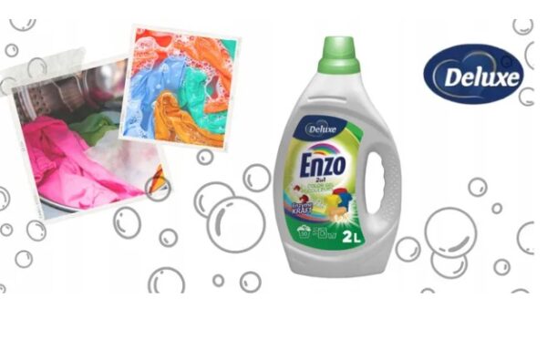 DELUXE ENZO ŻEL DO PRANIA 2L 2W1 KOLOR - obrazek 2