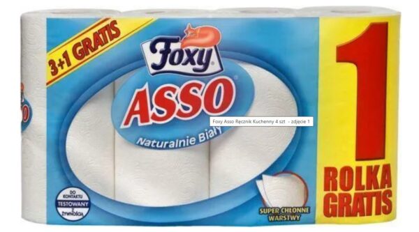 FOXY RĘCZNIK A'4 (3+1) ASSO