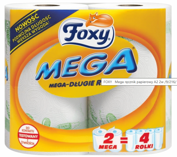 FOXY RĘCZNIK MEGA A2