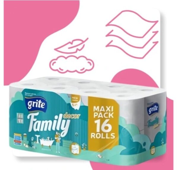 GRITE 16SZT FAMILY DECOR PAPIER TOA - obrazek 2